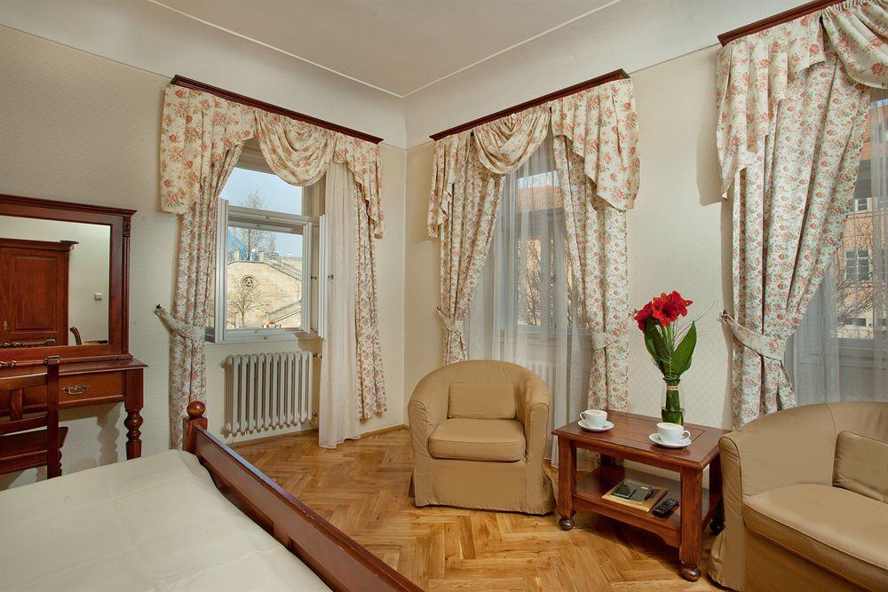 At The Golden Scissors Hotel Prague